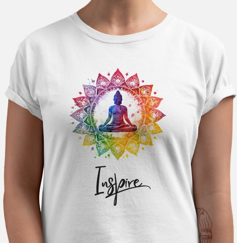 Camiseta Sua Vibe - Buda - Sopro de inspiração