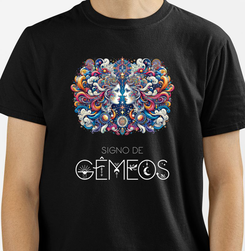Camiseta Sua Vibe - Ecos de Gêmeos: O Diálogo das Almas
